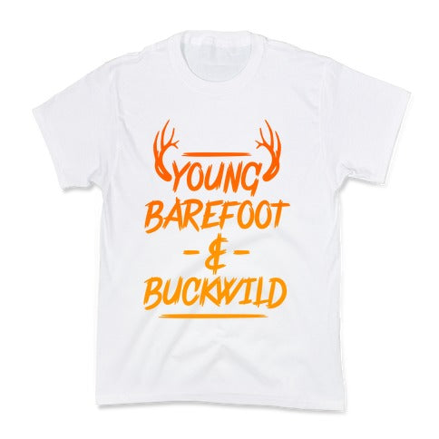 Young, Barefoot & Buckwild Kid's Tee